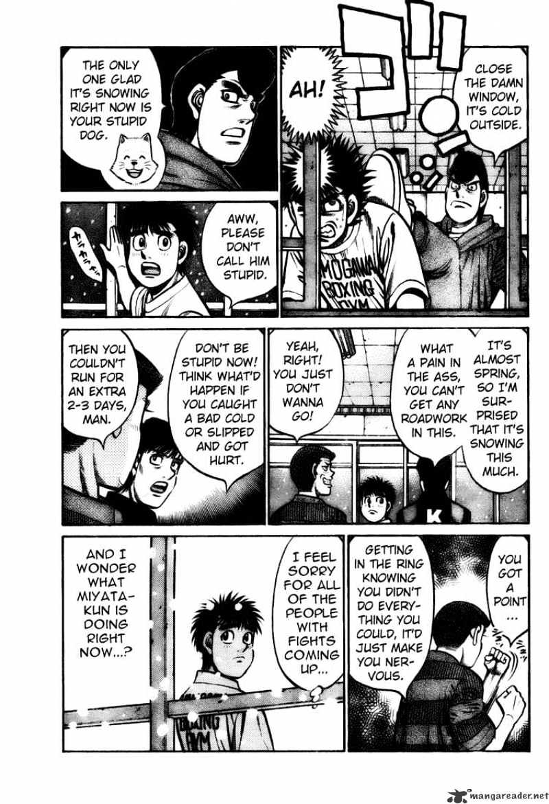 Hajime no Ippo: Fighting Spirit, Chapter 806 image 06
